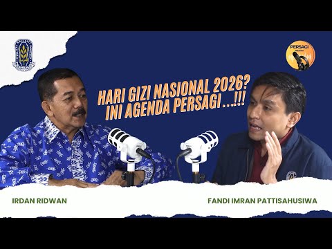 Hari Gizi Nasional 2026?? Ini Agenda PERSAGI Kabupaten Bima!!! | PERSAGI Kabupaten Bima PODCAST Eps. 16